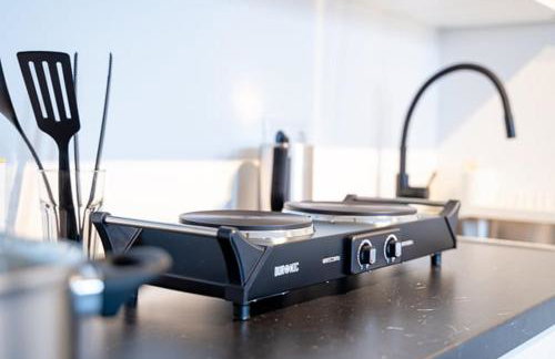 7 Modern city studio for 7 Bogenhausen near Messe Munich - Foto 11