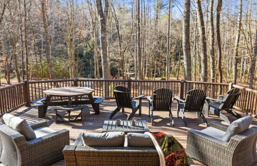 Cozy Cabin Game Room Fire Pit Grill Spa - Foto 46