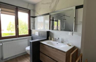 Le Cerisier - Route des vins - Parking et terrasse avec vue sur montagnes et vignoble - Foto 25