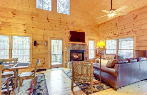 Game Room and Hot Tub Cabin 9 Mi to Blue Ridge! - Foto 6