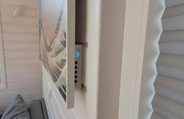 Mazurski Domek Papy Smerfa plaża pomost jezioro prywatny staw gospodarstwo pasieka - Foto 15