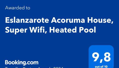 Eslanzarote Acoruma House, Super Wifi, Heated Pool - Foto 3