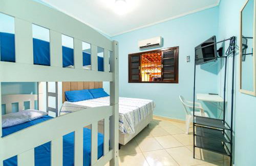 Casa Gomes com 3 suítes e ar-condicionado até 12 pessoas em Ubatuba Itaguá - Foto 18