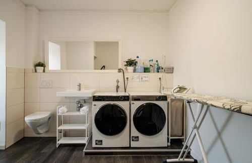 Rhein Haven Appartment für bis zu 12 Gäste im historischen Bahnhofsgebäude - Foto 39