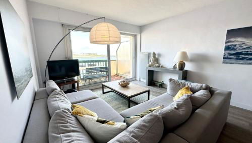 T3 Duplex Vue mer 180 sur le port de Lomener - Foto 4