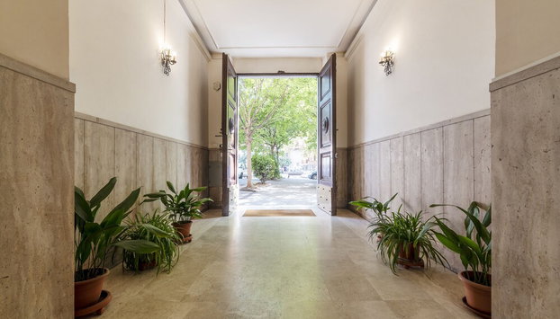 Piazza San Cosimato & Trastevere Apartment - Foto 2, Entrada interior