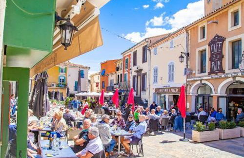 AGENCE JF IMMO-T2 climatise 4 pers avec terrasse vue campagne piscine et parking V0773 - Foto 31