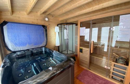 Nid du merle avec sauna et jacuzzi privatif - Foto 21