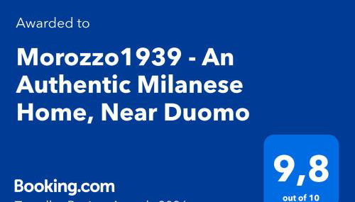 Morozzo1939 - An Authentic Milanese Home, Near Duomo - Foto 2