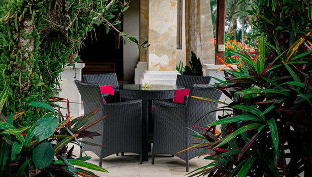 Zona de estar del vestíbulo