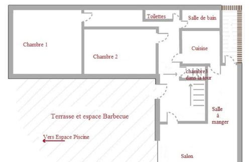 Villa LA FOUGASSE avec piscine - Foto 26