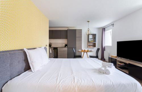 Appart Hotel NuitéeJour Le Mans Centre Jaurès - Foto 27