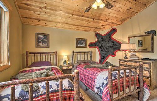 Expansive Ruth Lake Home with Dock, Fire Pit and Beach - Photo 33