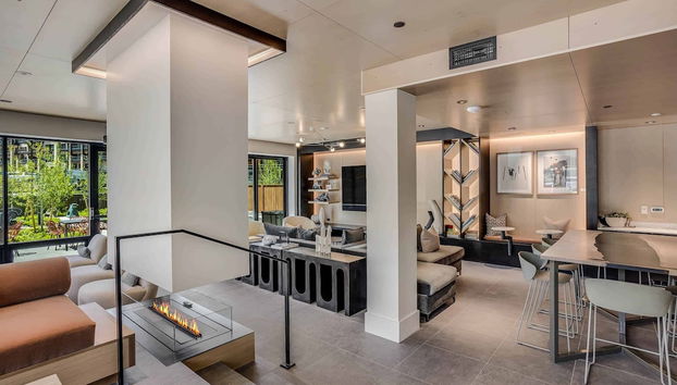 Zona de estar del vestíbulo