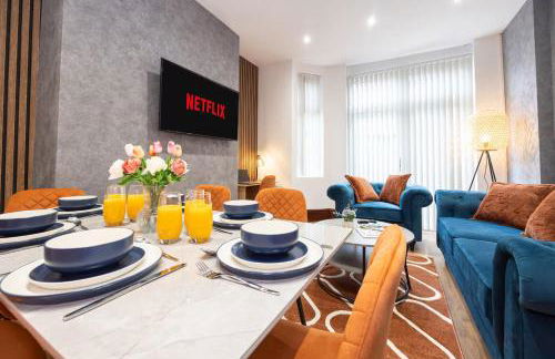 Modern & Spacious 4-Bedroom Home, Family & Contractor Friendly, Manchester - Foto 8