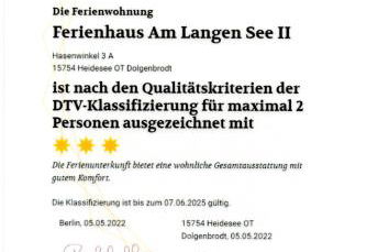 Ferienhaus am Langen See II - Foto 18