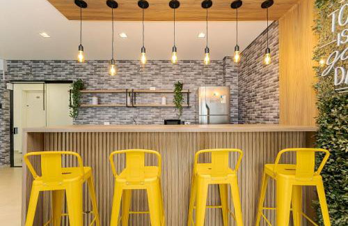 One House – Academia, Piscina e Coworking | Gonzaga Stays - Foto 21