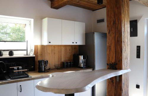 Domek Viking z prywatnym ogrzewanym basenem sauną oraz balią z jacuzzi - Foto 53