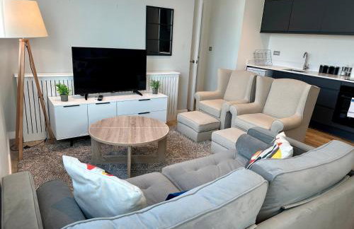 Central Trafford Apartment Free Parking - Foto 9