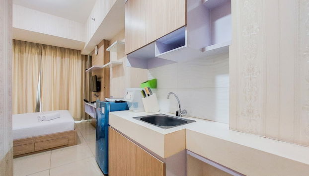 Simply Look And Comfort Studio Tree Park City Bsd Apartment - Foto 5, Cocina privada