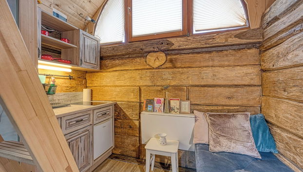 Tiny-mini Bertl With Hot Tub - Foto 3, Sala de estar