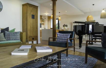 Vue imprenable exceptionnelle sur l'océan pour cette résidence haut de gamme avec piano DOELAN - Foto 15