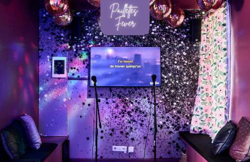 Paillettes fever, maison avec karaoké, 3 chambres - Foto 1