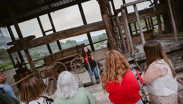 Vendo uma prensa medieval