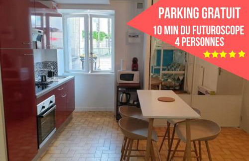 Appartement entier meublé à Beaumont proche Futuroscope et Poitiers Technopole - Foto 18