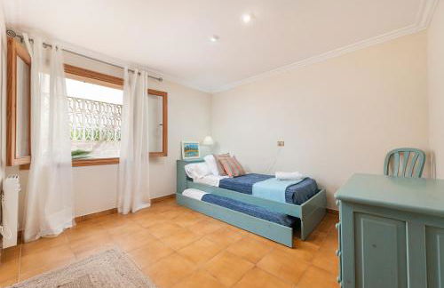 Villa Teix de Bonaire para 10, jardines y vista mar - Foto 36