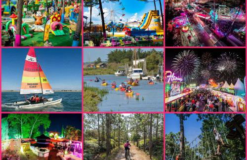 Mobilhome 2ch récent et climatisé-terrasse fermée-jardin sans vis à vis-camping 4 étoiles Les Charmettes - Foto 24