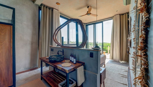 Jungle Studios on Beach Road with Pool - Foto 3, Habitación