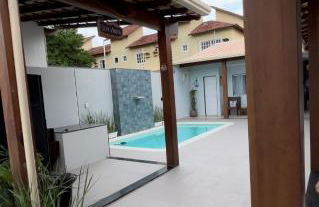 ESPAÇO PÉROLA GUANABARA, 70 Metros do Mar, 4 Suítes independentes COM AR, Área Gourmet Integrada com Piscina,Churrasqueira, 900 Metros de CASTELHANOS, ideal para FAMÍLIAS E AMIGOS - Foto 60