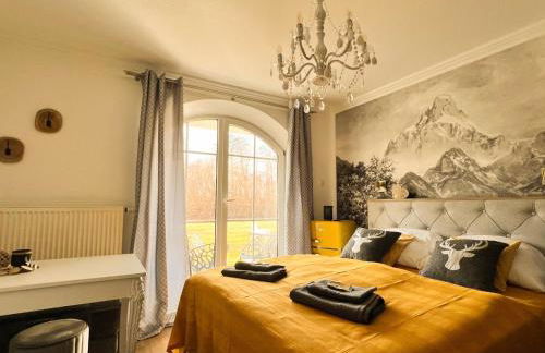 Bavaria Mountain Chalet DESIGN Ferienwohnung SKI Arber Osser Terrasse Sauna in Villa mit Bergblick bis 6 Pers - Foto 47