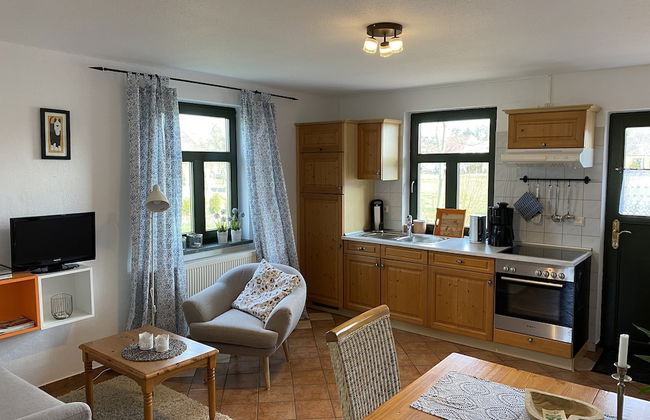 Wohnung in Dargun, Mecklenburg mit Schwimmbad - Foto 4