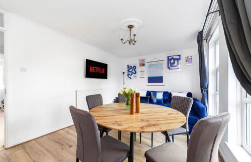 Arte Stays - 3-Bedroom Bright House London, Haggerston, Garden, Parking, 8 min walk to Haggerston Station, weekly or monthly stays, serviced accommodation - 7 guests - Foto 16