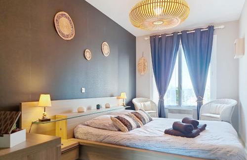 FACE MER grand T3 familial, parking gratuit - Foto 5