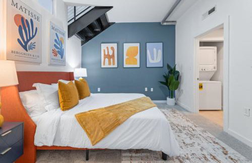 Spacious 2 Bed 2 Ensuite Bath Loft in Atlantic Station - Foto 5