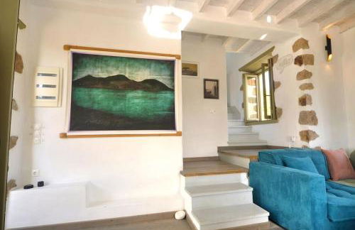 Sea & Sunset View Villa Chora with private jacuzzi - Foto 41