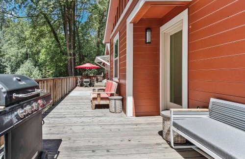 Modern Cabin Retreat with Swim Spa Hot Tub and Air Conditioning - Foto 35