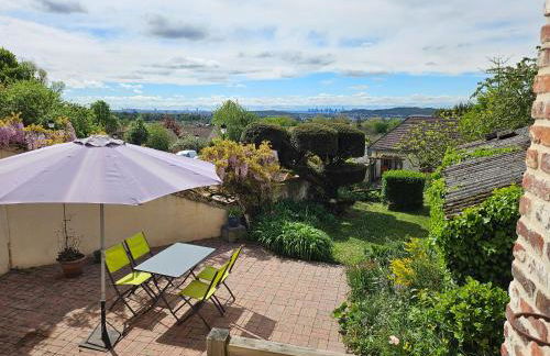 Le Saint Jacques - Gite 2 pièces indépendant vue sur Paris et jardin - Foto 3