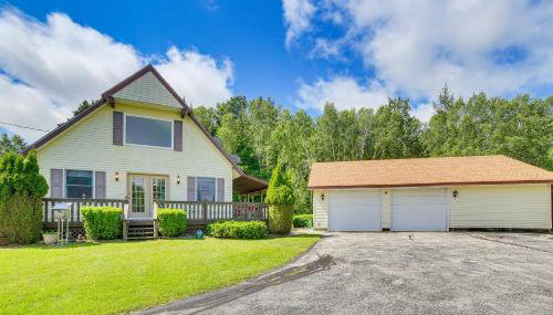 Germfask Home with Fire Pit, Grill and Yard Games! - Foto 3