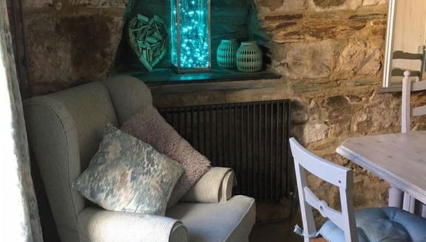 Coin salon dans le hall