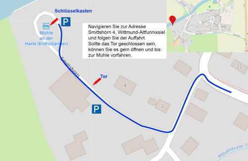 Windmühle am Fluss in Altfunnixsiel - Foto 17