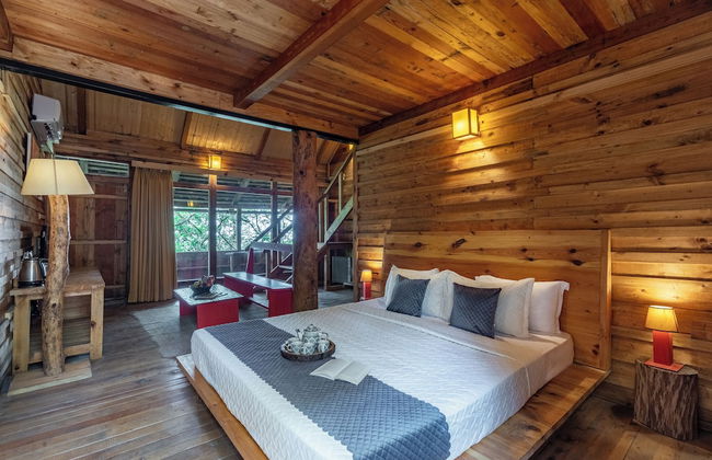 Alaya Stays Suro Woodbine Chalet Cottage - Foto 9