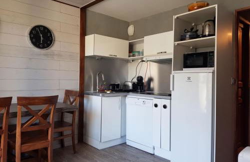 Appart 4/5 pers résidence 4* des Bergers pieds des pistes - Foto 6