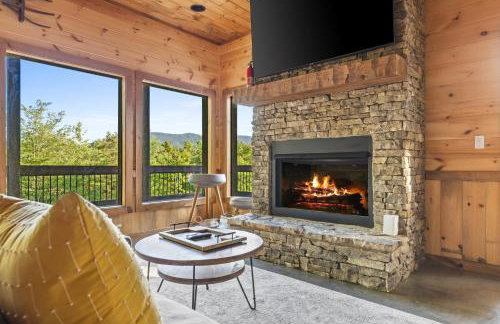 Surreal Views Outdoor Fireplace Pool Table Hot Tub - Foto 33