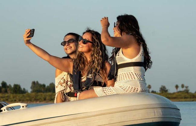 Passeio de barco ao entardecer pelo rio Guadiana - Foto 10