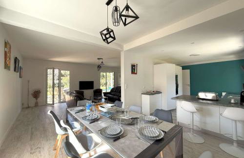 Villa rénovée avec jardin à Petit-Piquey - Proche Bassin et Océan, 3 chambres, 2 terrasses, Wi-Fi - FR-1-736-4 - Photo 9