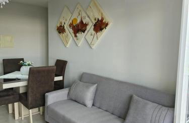 Apto Vista Atlântico com 2 quartos com Ar Cond Wi-Fi TV SMART e Área de lazer - Foto 21